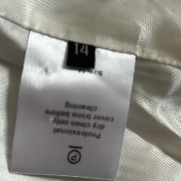 Hobbs Navy and white striped blazer - Picture 8 of 8